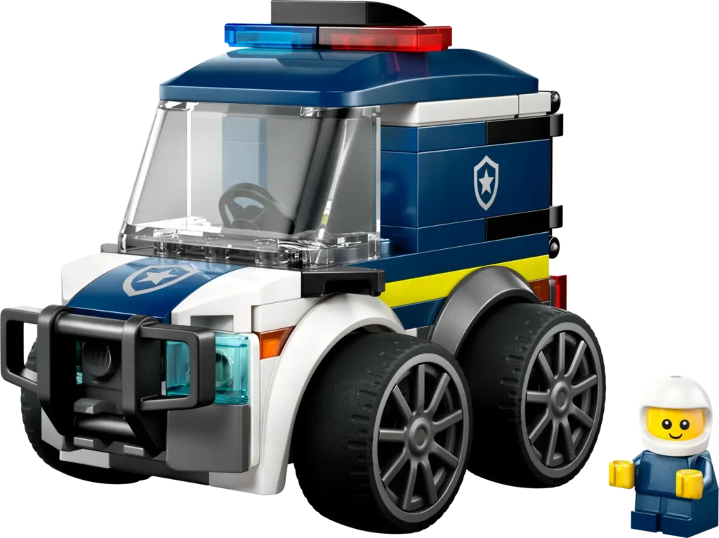 LEGO City 60481 Autíčka – Policajná dodávka
