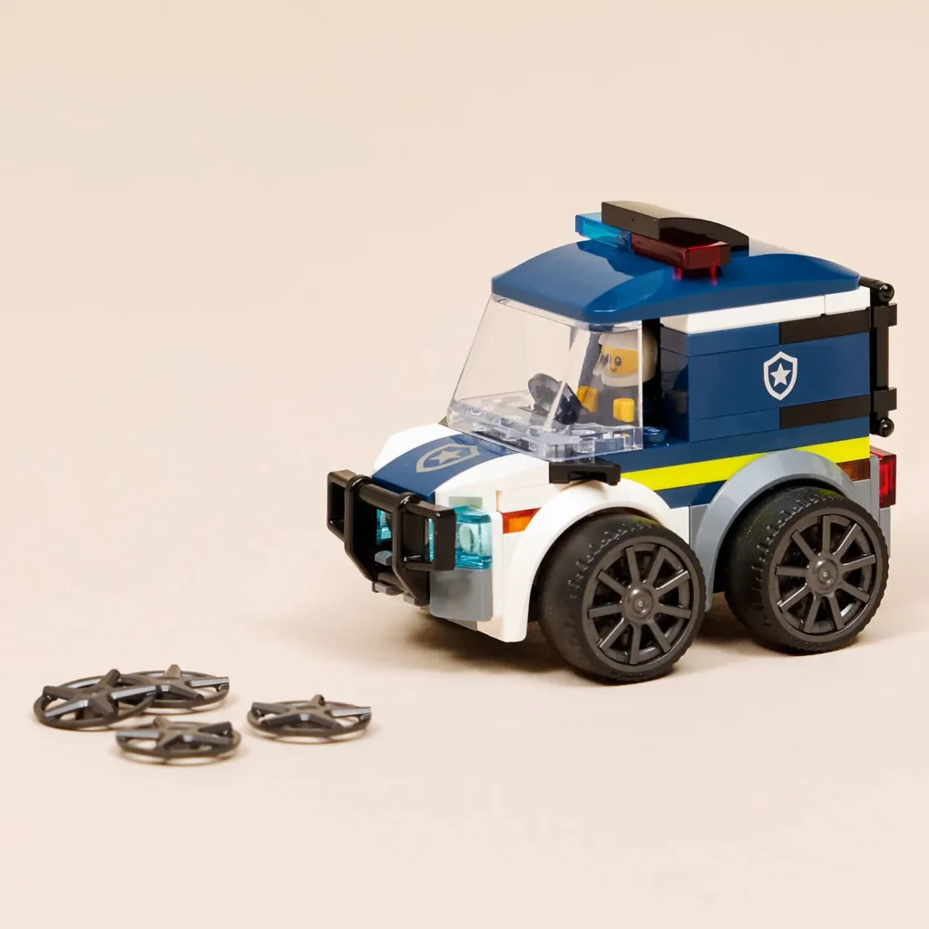LEGO City 60481 Autíčka – Policajná dodávka