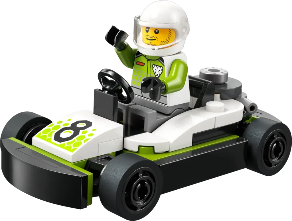 LEGO City 30719 Pretekár v motokáre