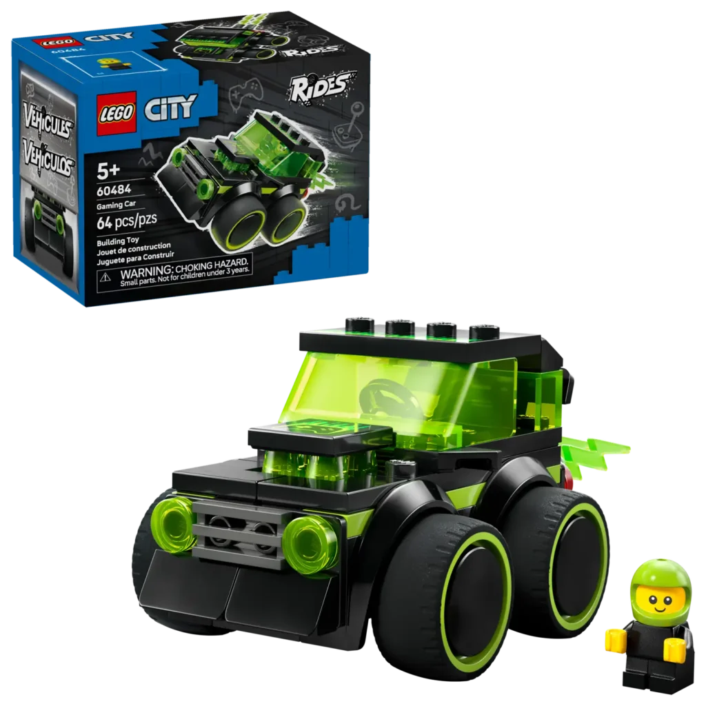 LEGO City 60484 Autíčka – Herné pretekárske auto