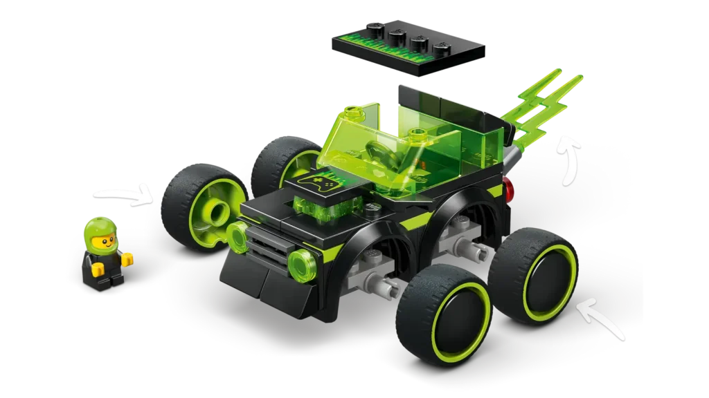 LEGO City 60484 Autíčka – Herné pretekárske auto