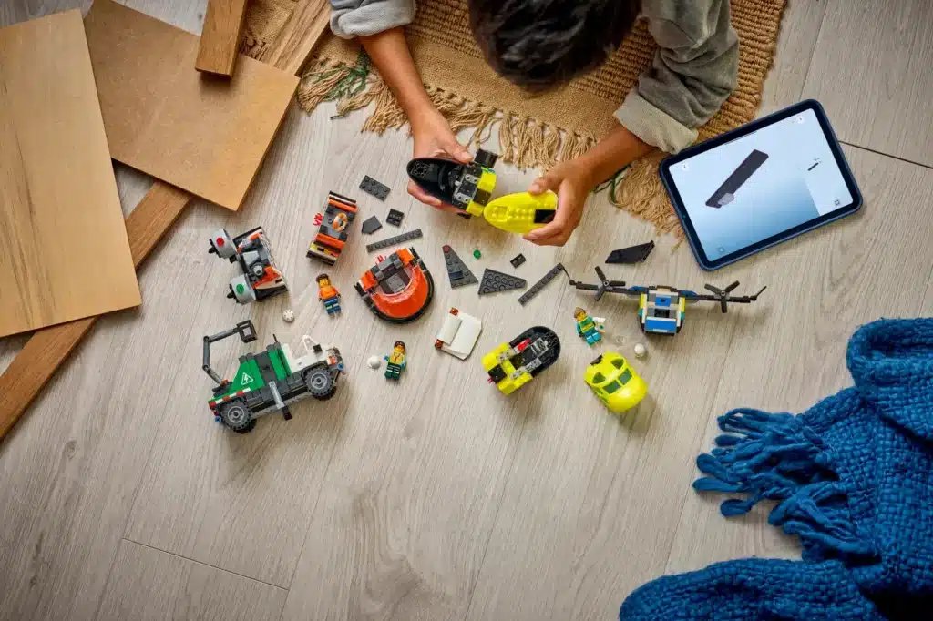 LEGO City 60505 Remix: Lietadlo, servisné vozidlo a vznášadlo