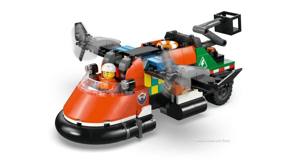 LEGO City 60505 Remix: Lietadlo, servisné vozidlo a vznášadlo