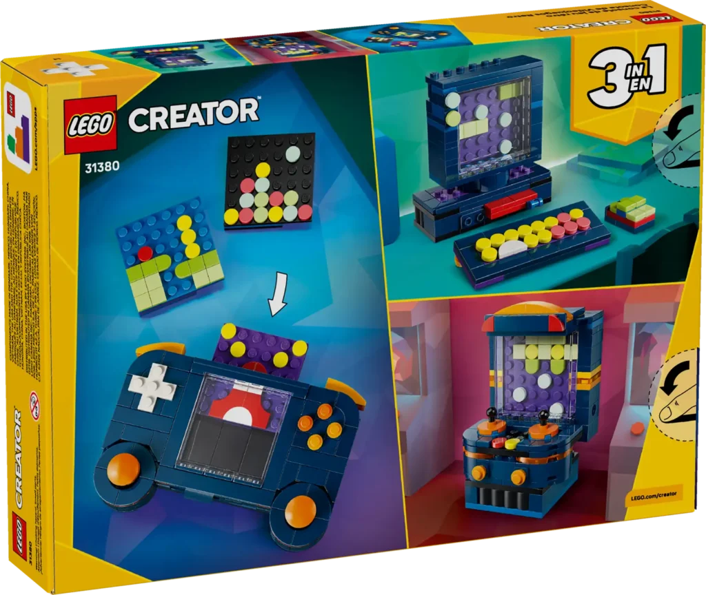 LEGO Creator 3v1 31380 Retro herná konzola