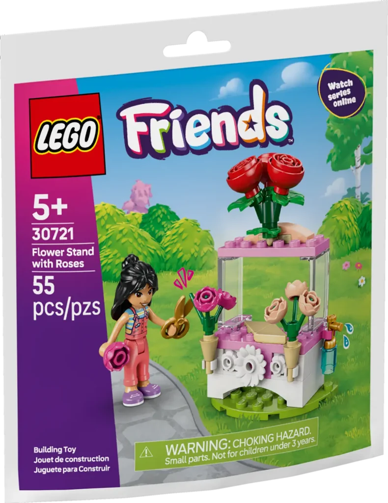 LEGO Friends 30721 Kvetinový stánok s ružami