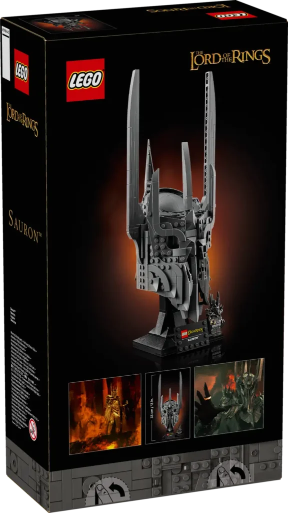 LEGO Icons 11373 Pán Prsteňov: Sauronova helma