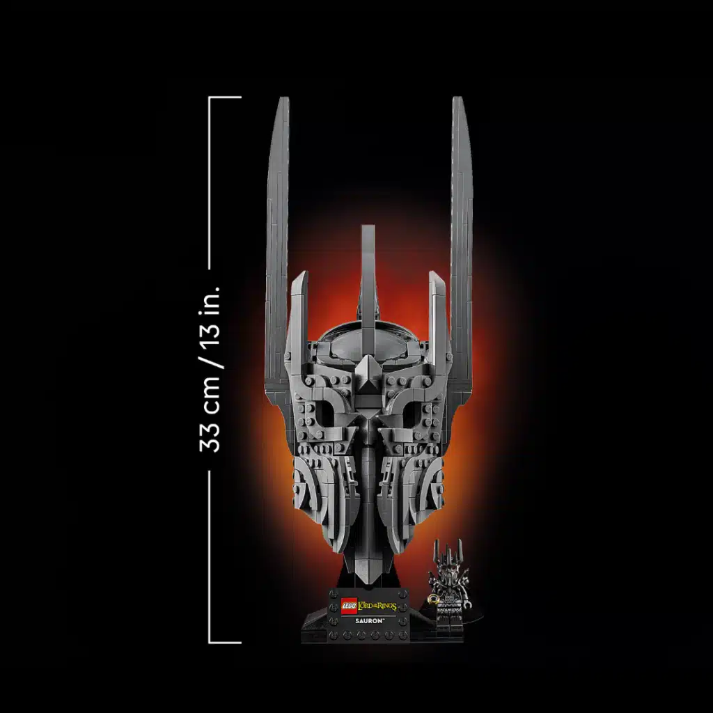 LEGO Icons 11373 Pán Prsteňov: Sauronova helma