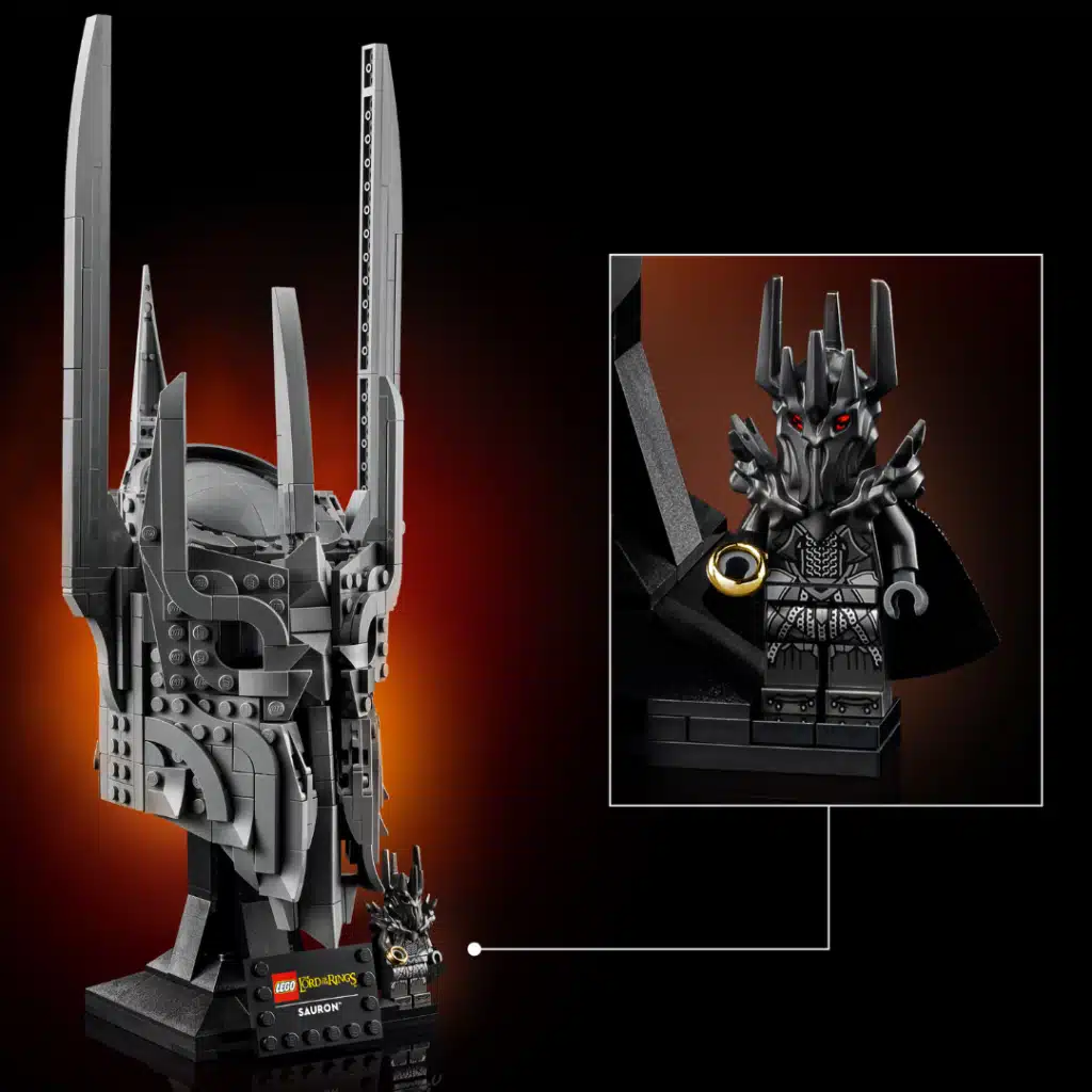 LEGO Icons 11373 Pán Prsteňov: Sauronova helma