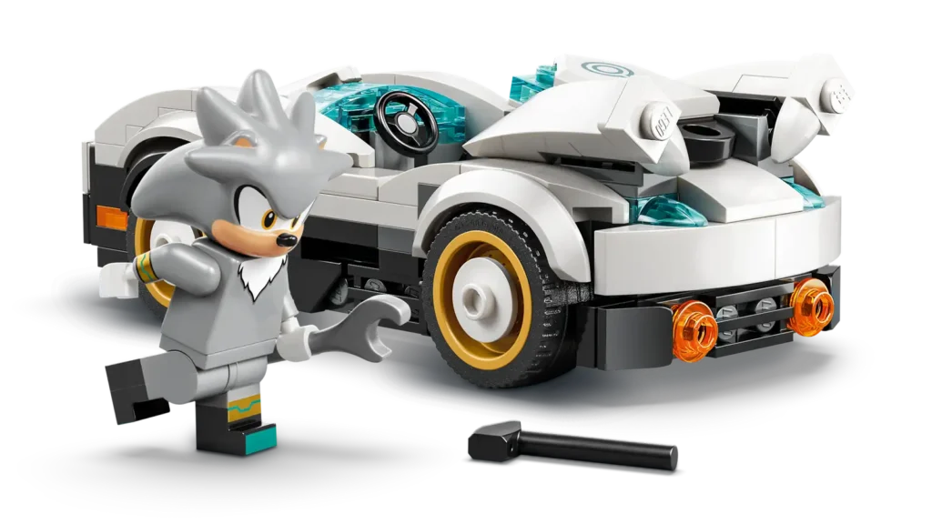 LEGO Sonic the Hedgehog 77118 Silver a jeho auto vs. Knuckles a jeho monster truck