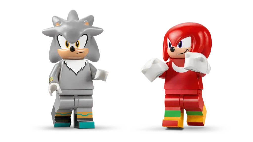 LEGO Sonic the Hedgehog 77118 Silver a jeho auto vs. Knuckles a jeho monster truck