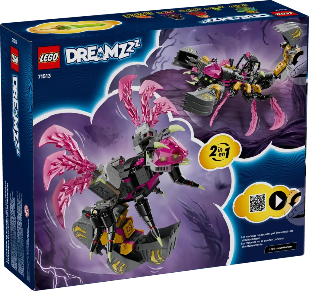 LEGO Dreamzzz 71513 Škorpiónie rýpadlo z nočných môr