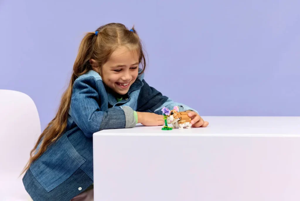 LEGO Creator 3v1 31376 Roztomilý škrečok s kvetinou