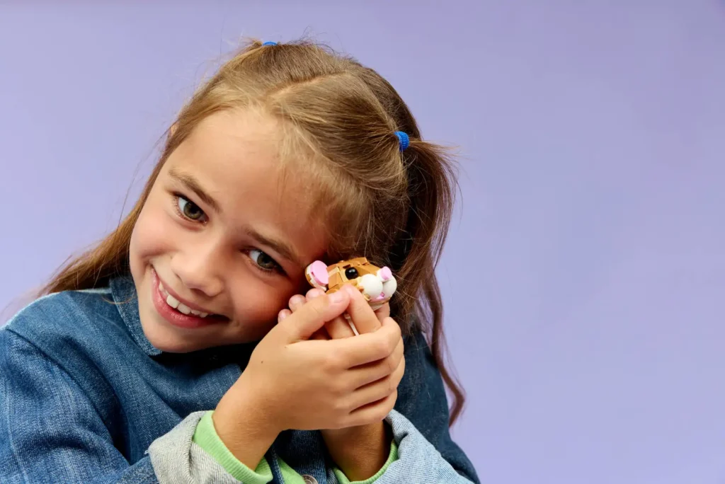 LEGO Creator 3v1 31376 Roztomilý škrečok s kvetinou