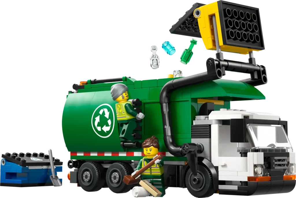 LEGO City 60495 Smetiarske auto