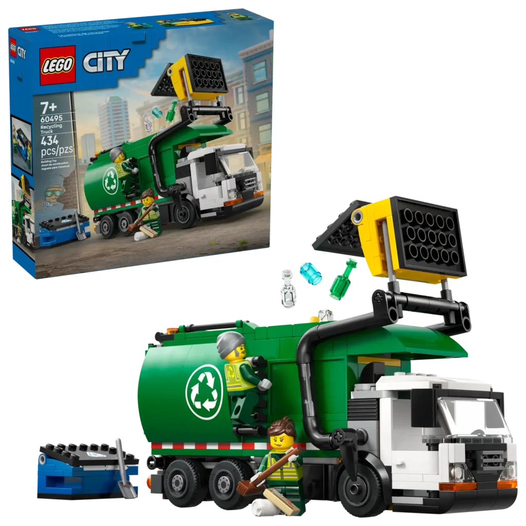 LEGO City 60495 Smetiarske auto