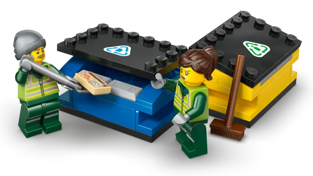 LEGO City 60495 Smetiarske auto