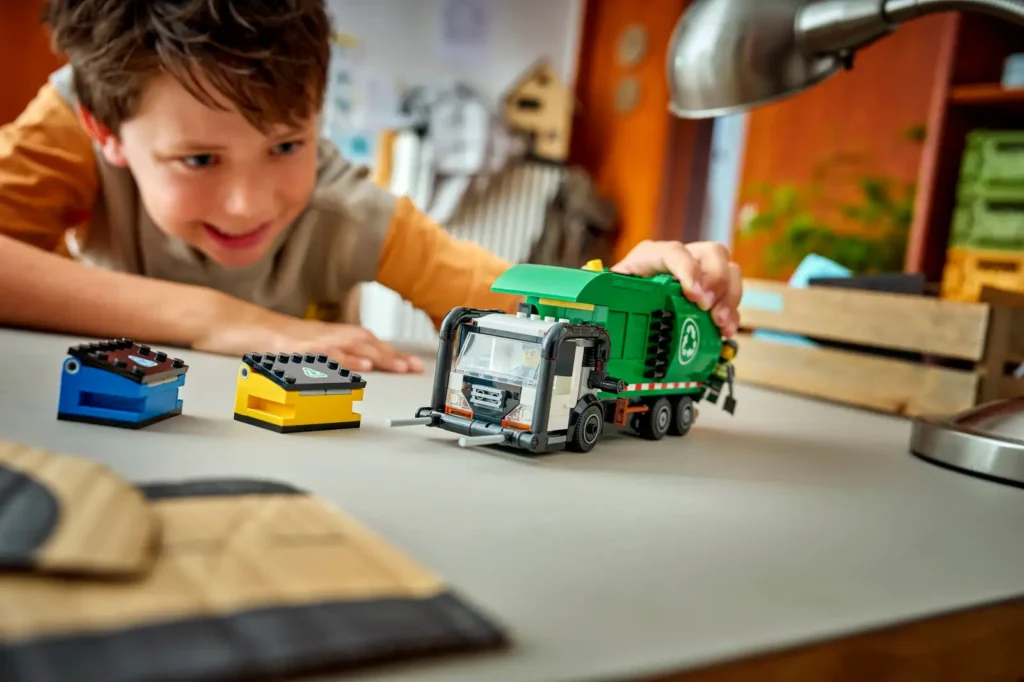 LEGO City 60495 Smetiarske auto