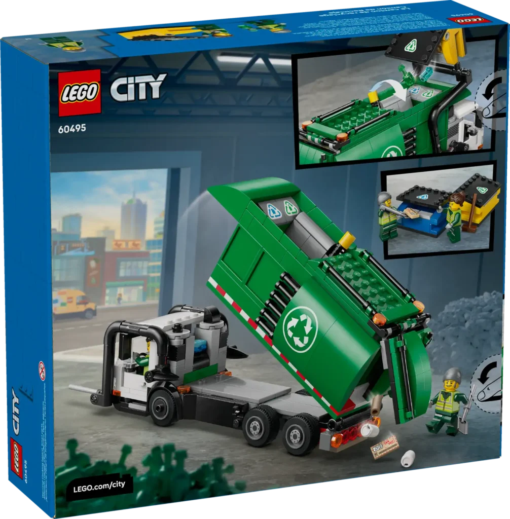 LEGO City 60495 Smetiarske auto