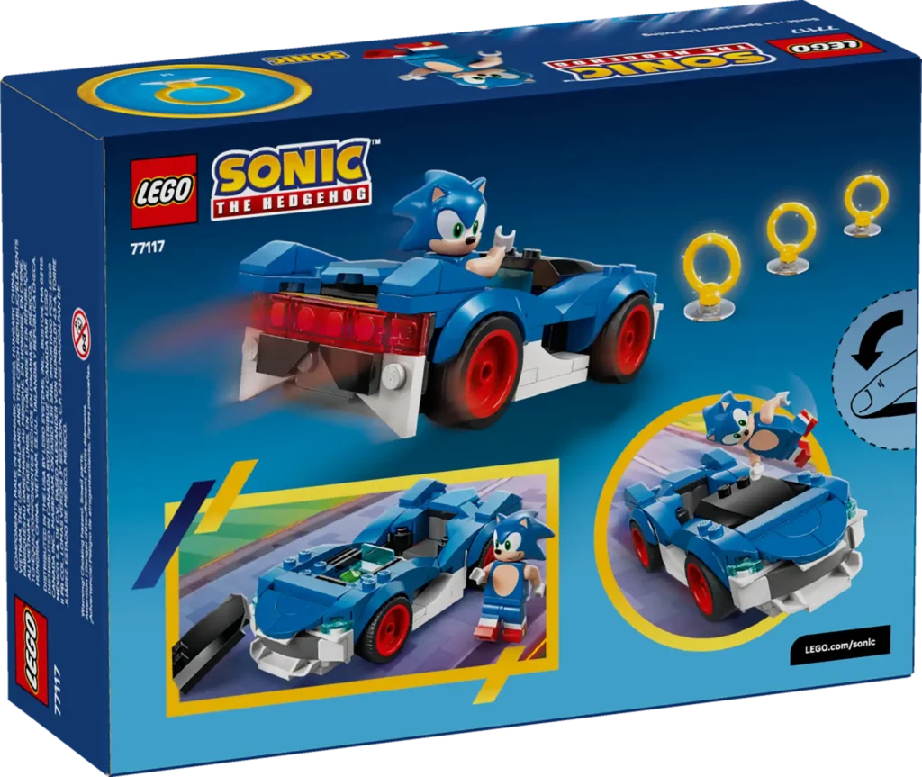 LEGO Sonic the Hedgehog 77117 Sonic: Speedster Lightning