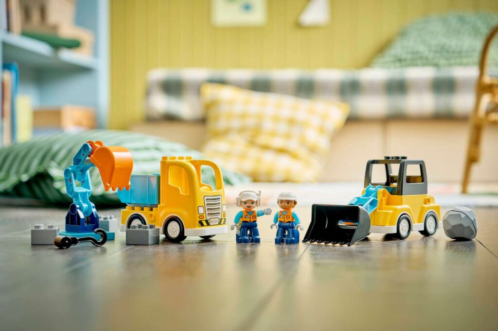 LEGO Duplo 10475 Vozidlá na stavbe 3 v 1