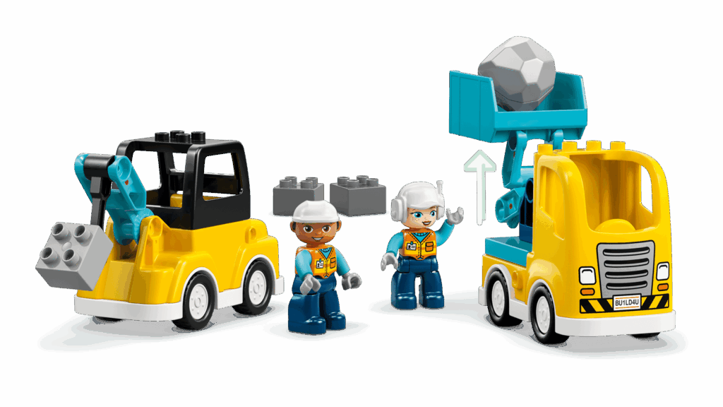 LEGO Duplo 10475 Vozidlá na stavbe 3 v 1