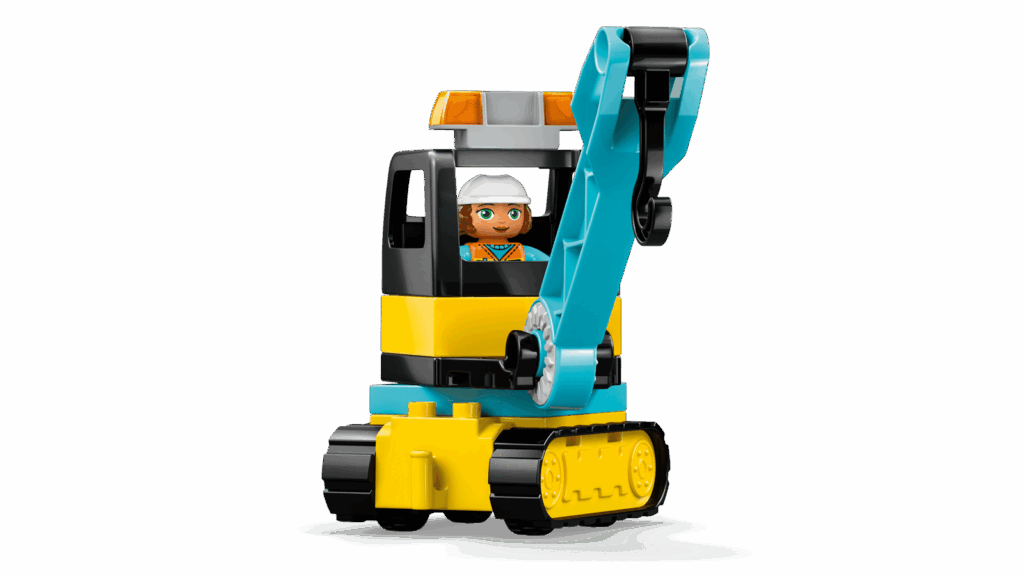 LEGO Duplo 10476 Stavenisko a vozidlá 3 v 1