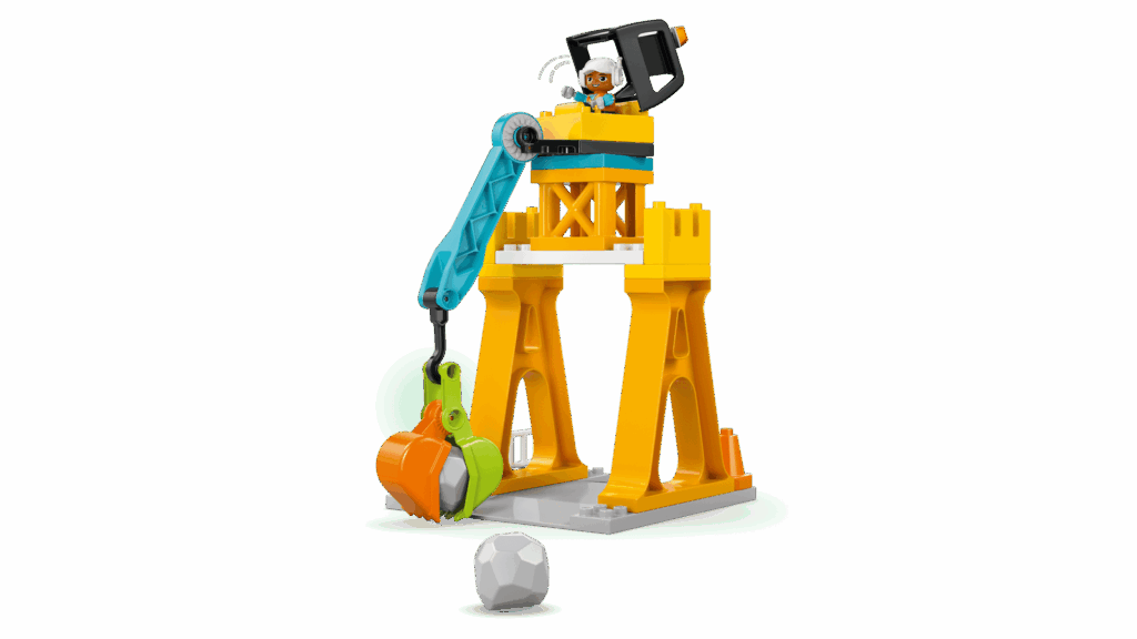 LEGO Duplo 10476 Stavenisko a vozidlá 3 v 1