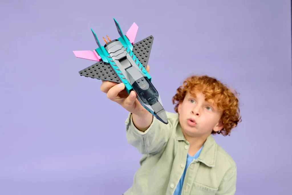 LEGO City 60489 Stíhačka vs. auto