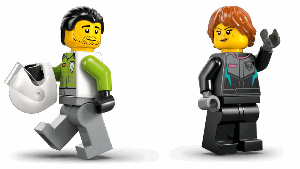 LEGO City 60489 Stíhačka vs. auto