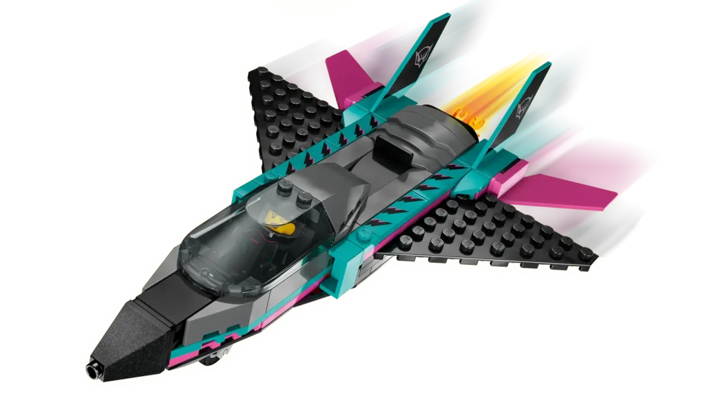 LEGO City 60489 Stíhačka vs. auto