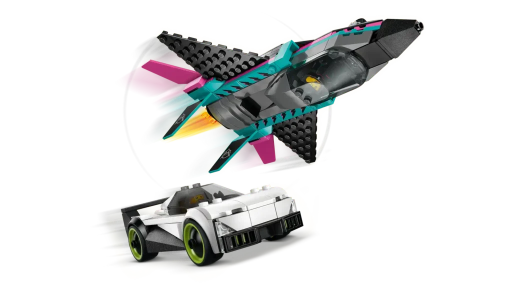 LEGO City 60489 Stíhačka vs. auto