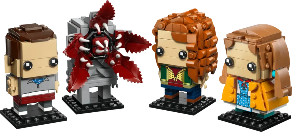 LEGO BrickHeadz 40879 Figúrky – Eleven, Max, Demogorgon a Holly