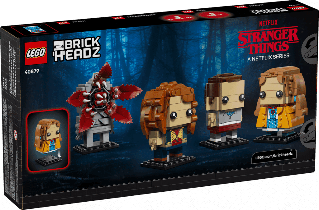 LEGO BrickHeadz 40879 Figúrky – Eleven, Max, Demogorgon a Holly