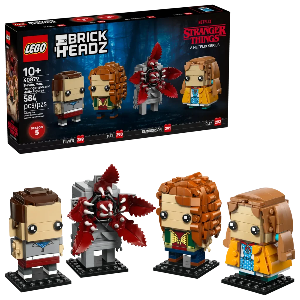 LEGO BrickHeadz 40879 Figúrky – Eleven, Max, Demogorgon a Holly