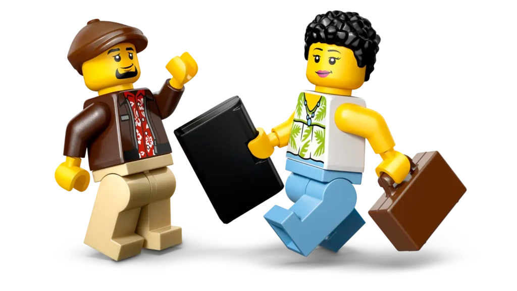 LEGO City 60487 Žltý taxík