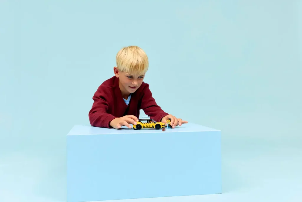 LEGO City 60487 Žltý taxík