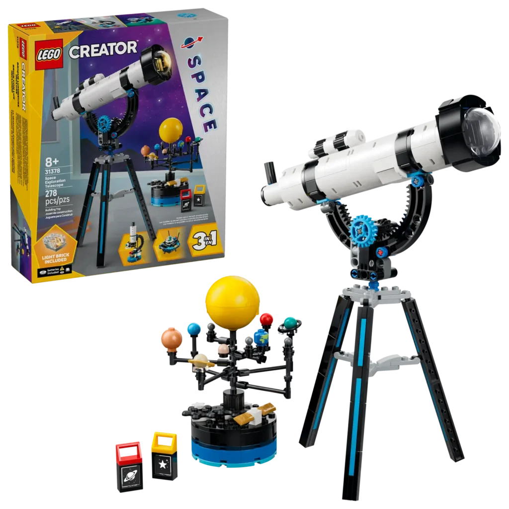 LEGO Creator 3v1 31378 Teleskop na prieskum vesmíru
