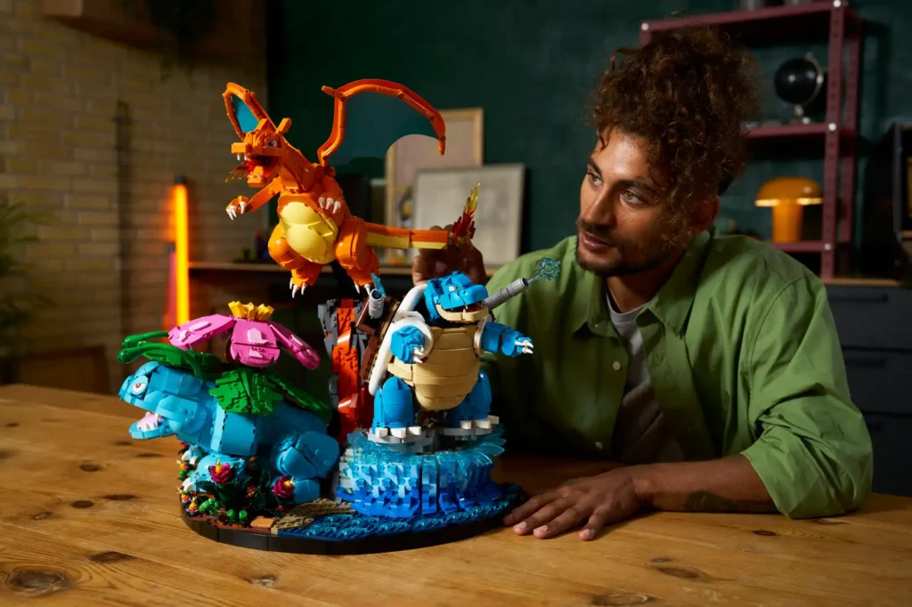 LEGO Pokémon 72153 Venusaur, Charizard a Blastoise