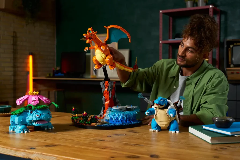 LEGO Pokémon 72153 Venusaur, Charizard a Blastoise