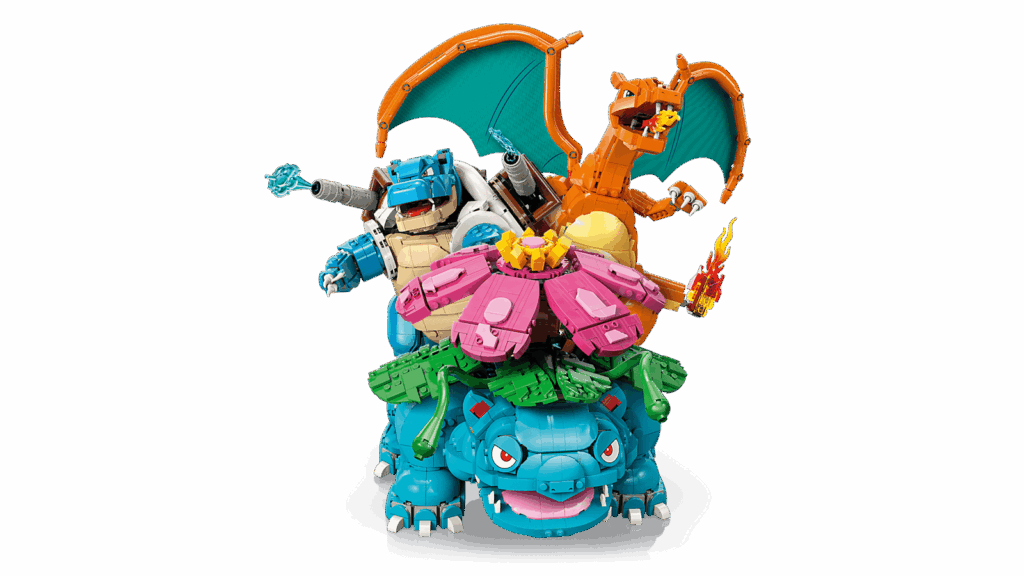 LEGO Pokémon 72153 Venusaur, Charizard a Blastoise