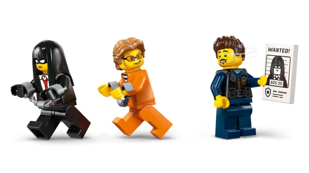 LEGO City 60479 Policajná dodávka na prevoz väzňov