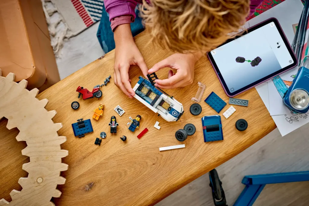 LEGO City 60479 Policajná dodávka na prevoz väzňov