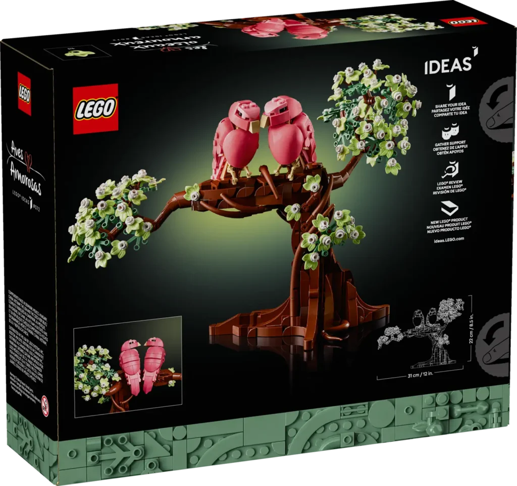 LEGO Ideas 21365 Zamilované vtáčiky