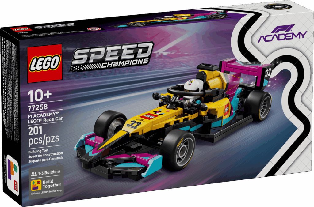 LEGO® Speed Champions 77258 Pretekárske auto LEGO® F1 ACADEMY