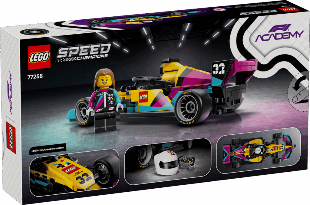 LEGO Speed Champions 77258 Pretekárske auto LEGO® F1 ACADEMY