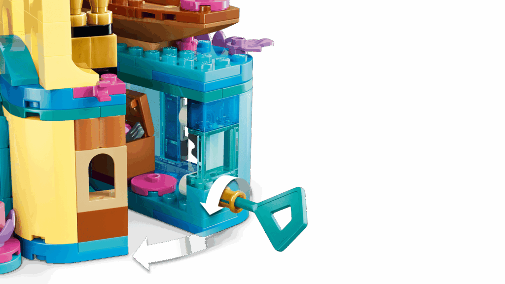 LEGO Disney 43285 Ariel a jej kúzelný miniatúrny palác