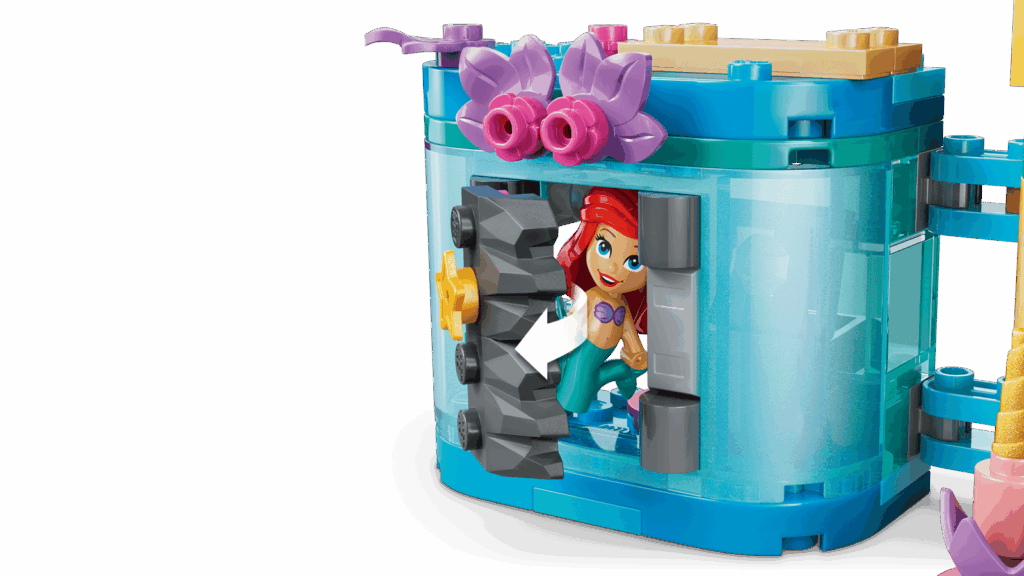 LEGO Disney 43285 Ariel a jej kúzelný miniatúrny palác