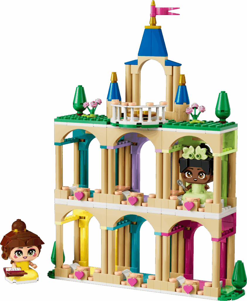LEGO Disney 43291 Mini Bella a Tiana s hradom