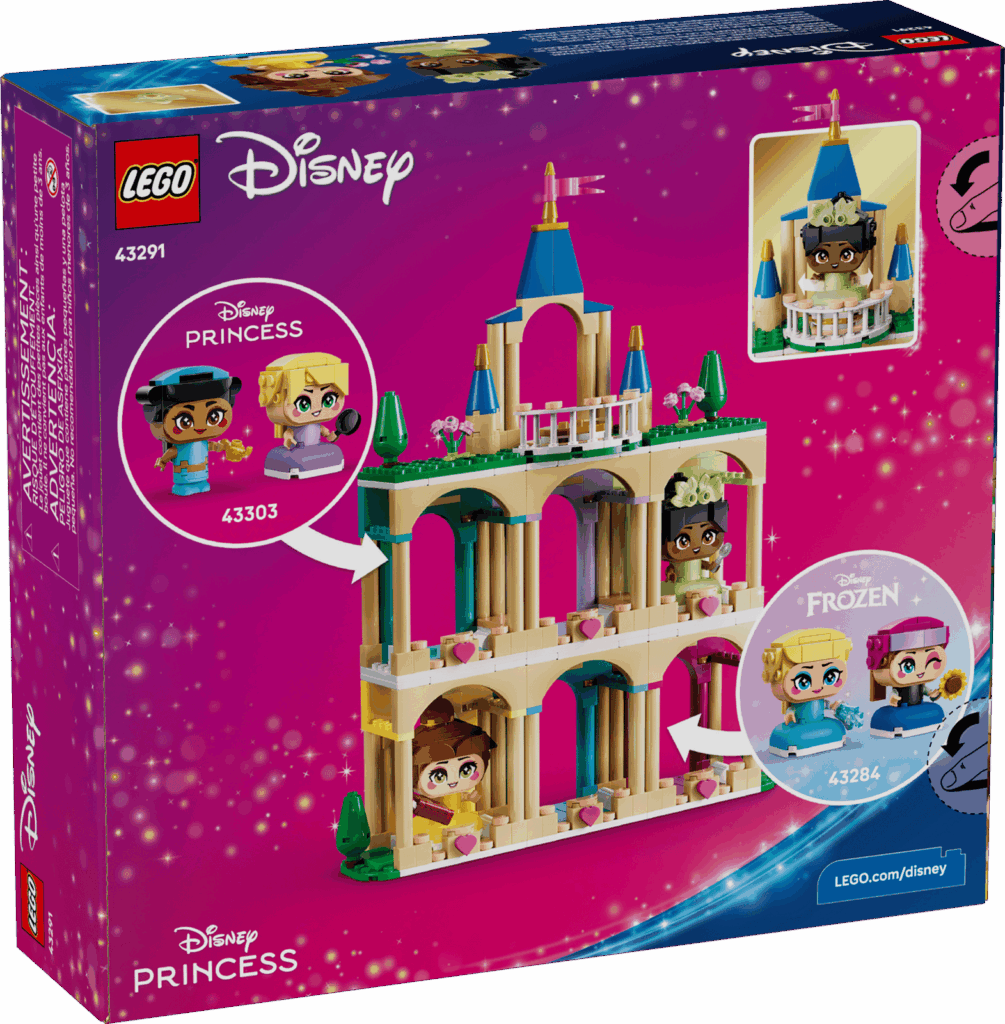 LEGO Disney 43291 Mini Bella a Tiana s hradom