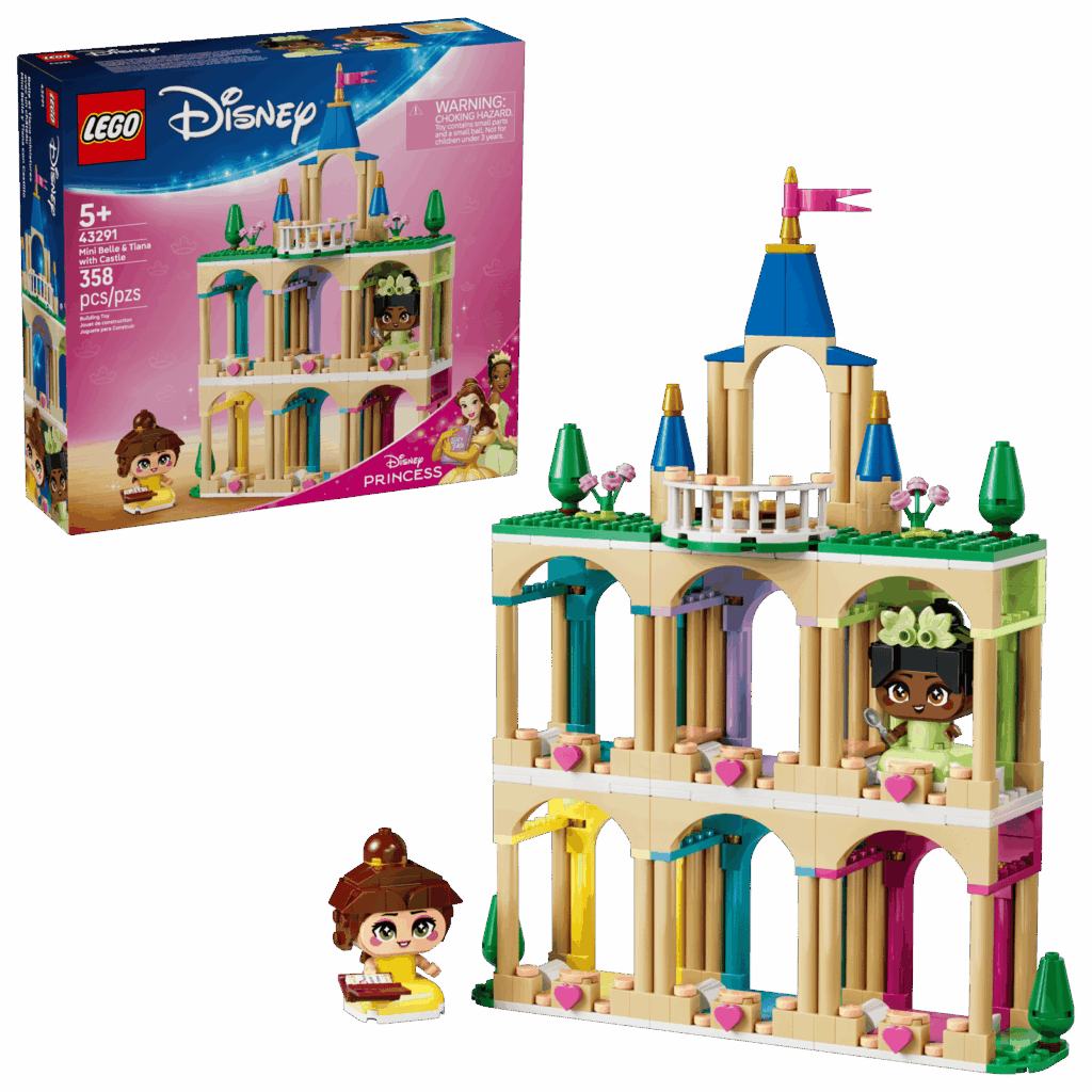 LEGO Disney 43291 Mini Bella a Tiana s hradom